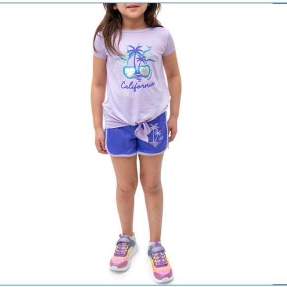 NWT Skechers Girls' 4 Pack Toddler Active Set - 5T - Picture 6 of 8